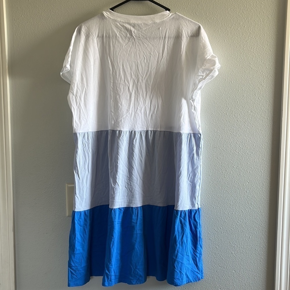 J. Crew Flutter-Sleeve T-shirt Dress - Picture 6 of 6